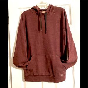 Zelos Men’s Unisex Endurance Fleece Hoodie Size M